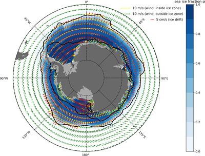 Observations of Upwelling and Downwelling Around Antarctica Mediated by Sea Ice